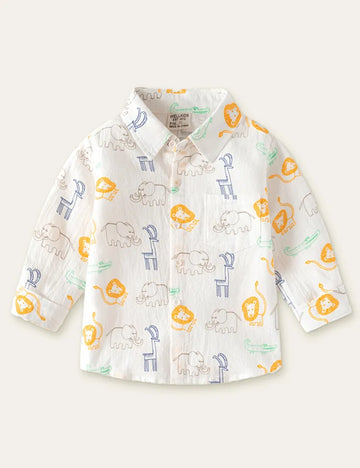 Beast Printed Shirt - Mini Taylor